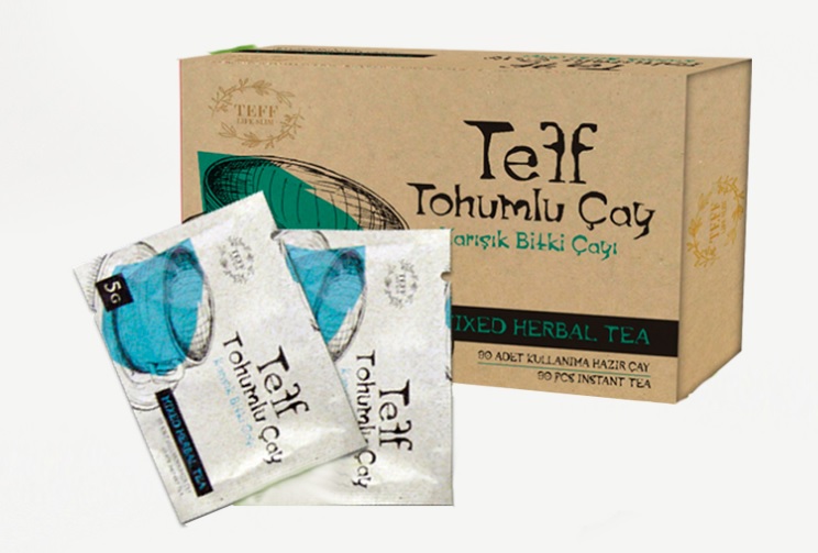 Teff – ceai din seminte impotriva grasimilor - 30 plicuri